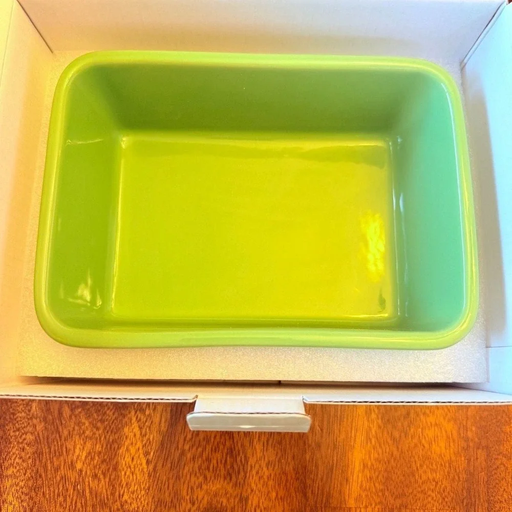 Alltrue Botanical‎ Ceramic Loaf Pan, 16.8cm x 12.4cm x 6.4cm